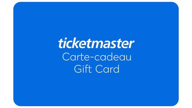 Ticketmaster Gift Cards (CA)