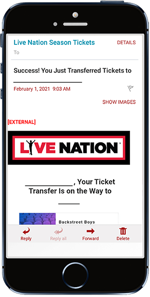Live Nation - Mobile Tickets